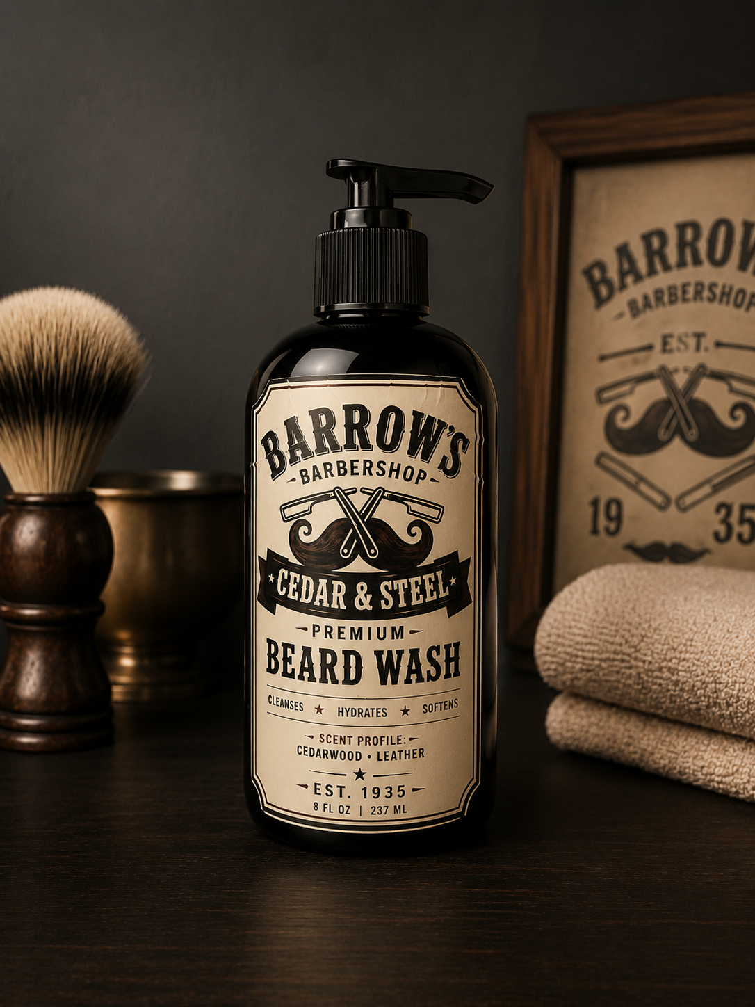 Cedar & Steel Beard Wash