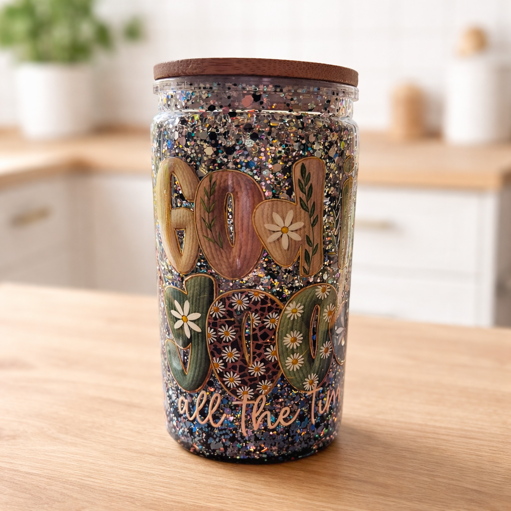 God is Good Snow Globe Cup