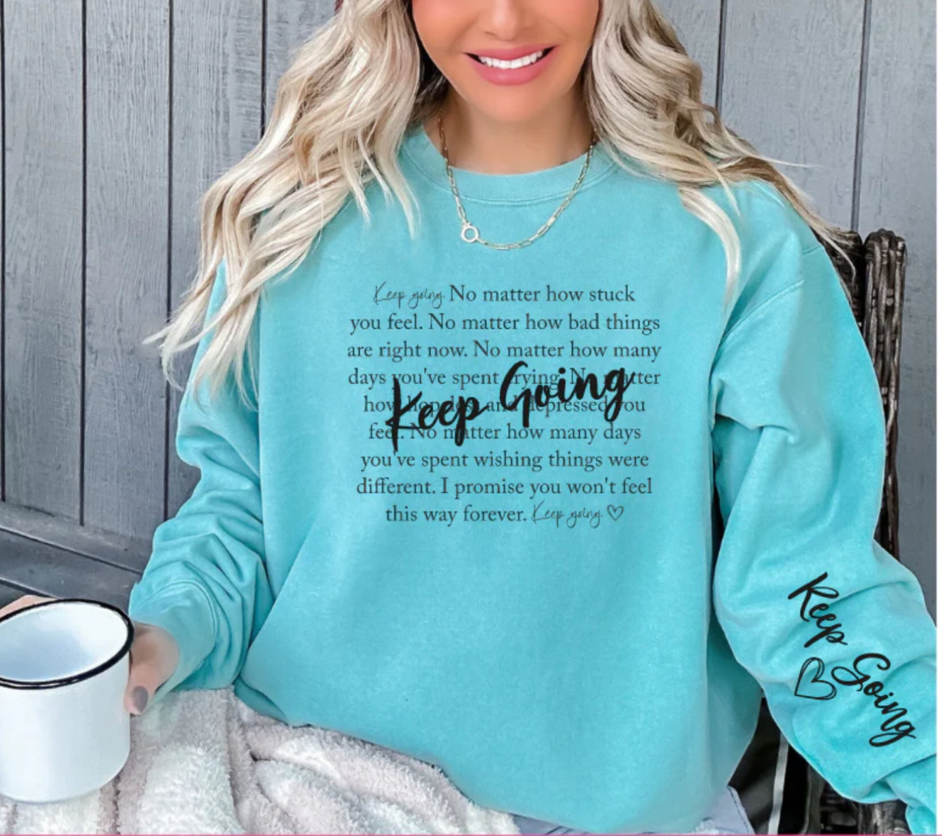 Keep Going Sweater