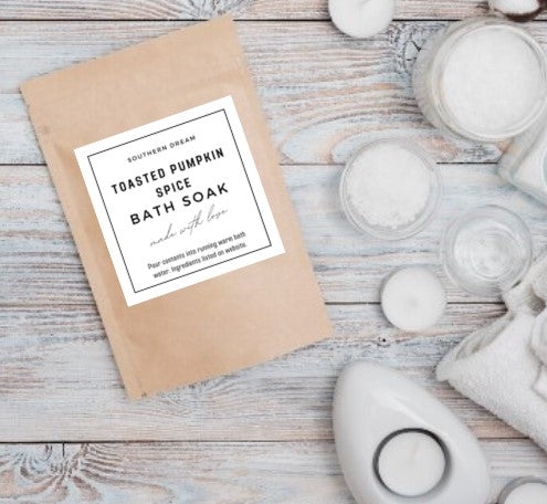 Toasted Pumpkin Spice Bath Soak