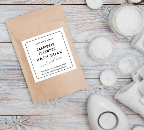Carribean Teakwood Bath Soak