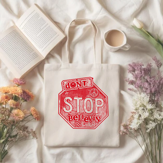 Don't Stop Believin' Tote