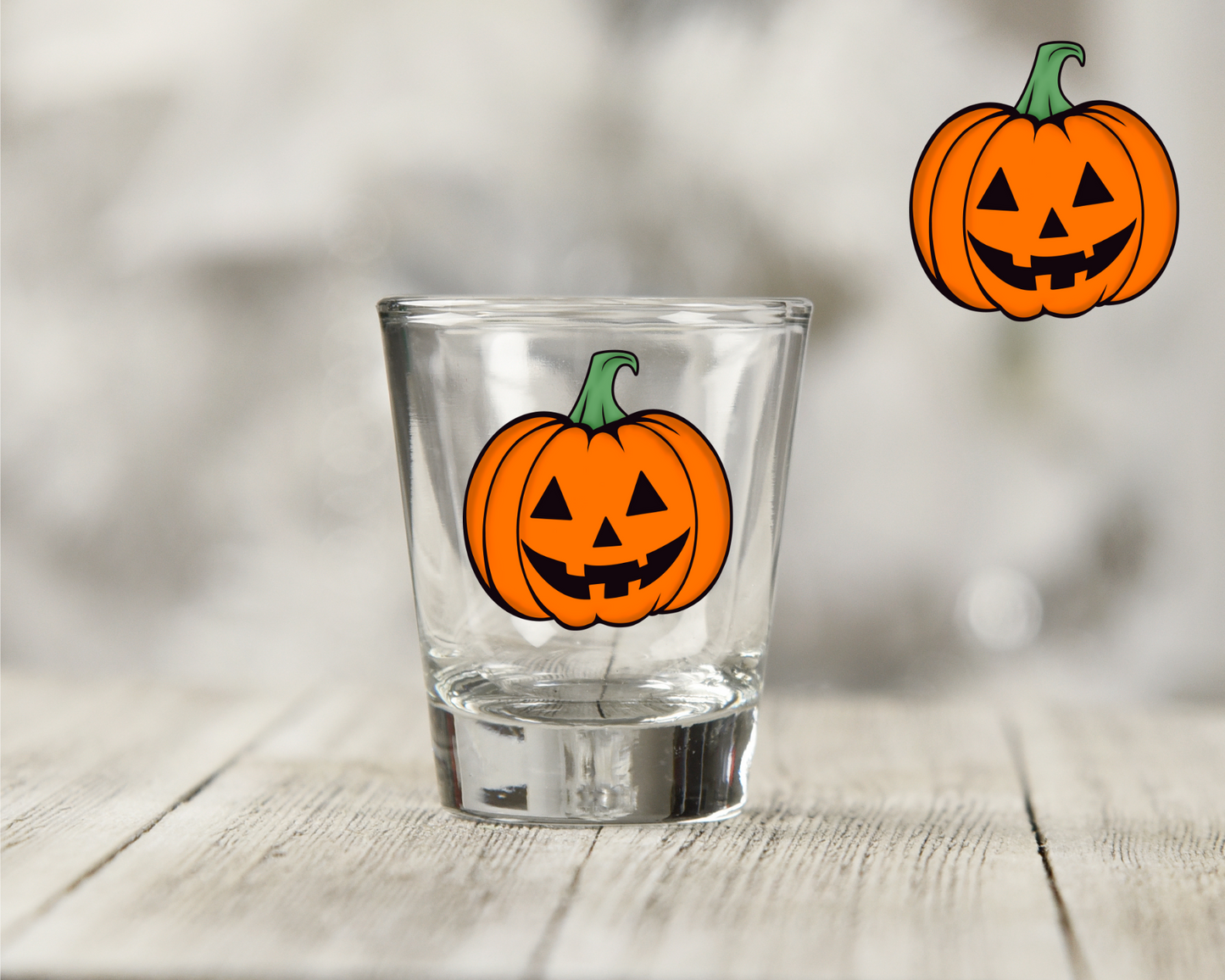 Pumpkin Shot Glass