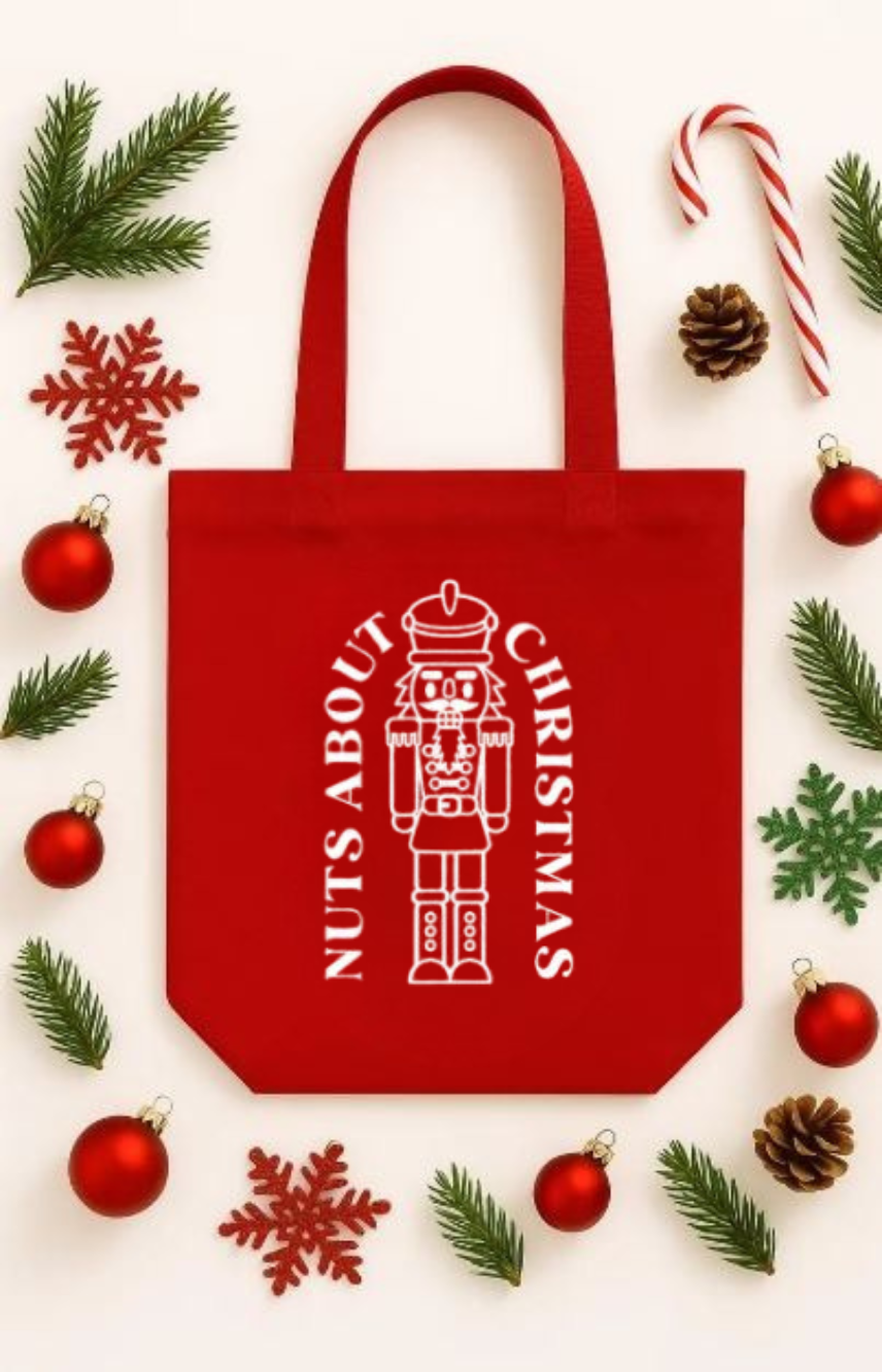 Nuts About Christmas Tote