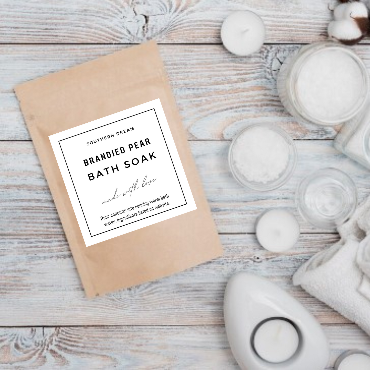 Brandied Pear Bath Soak