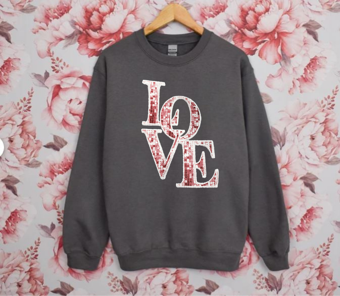 Love Sequins Light Sweater