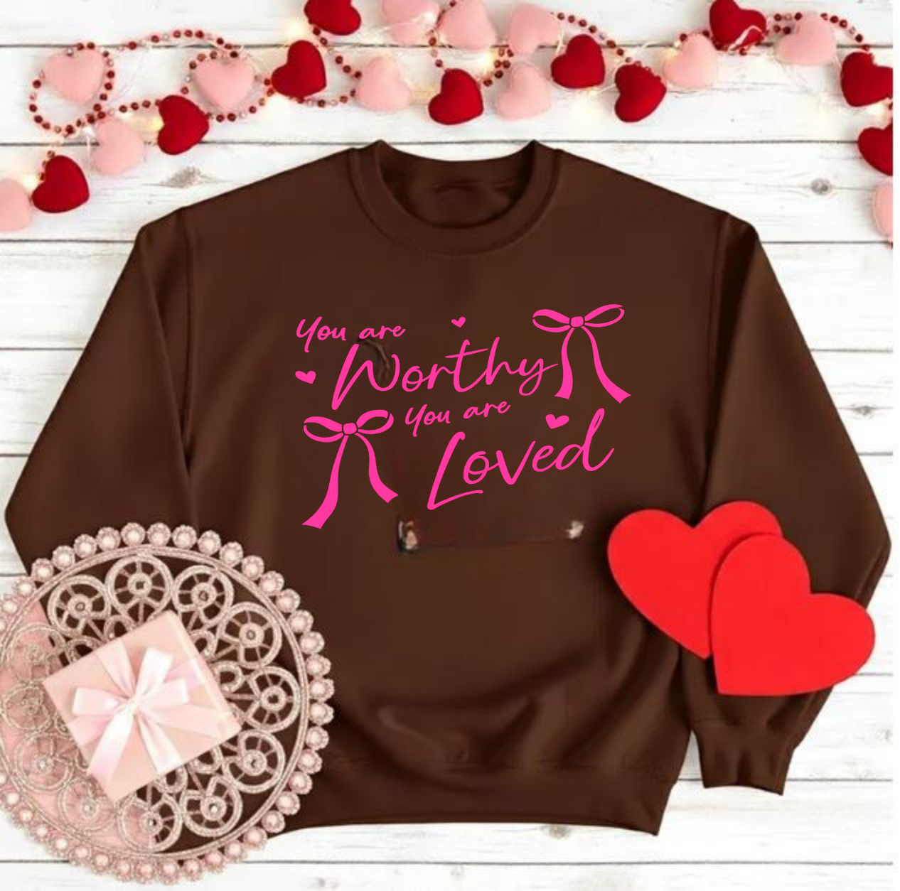 You Are Worthy Sweater