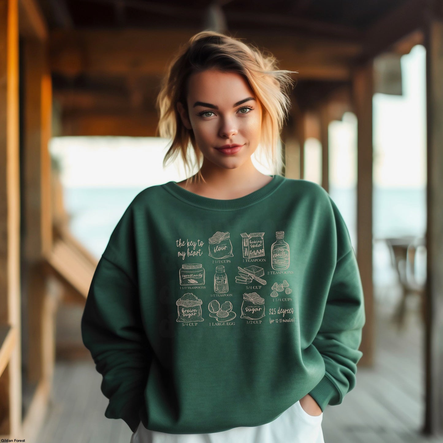 Cookie Recipe Sweater