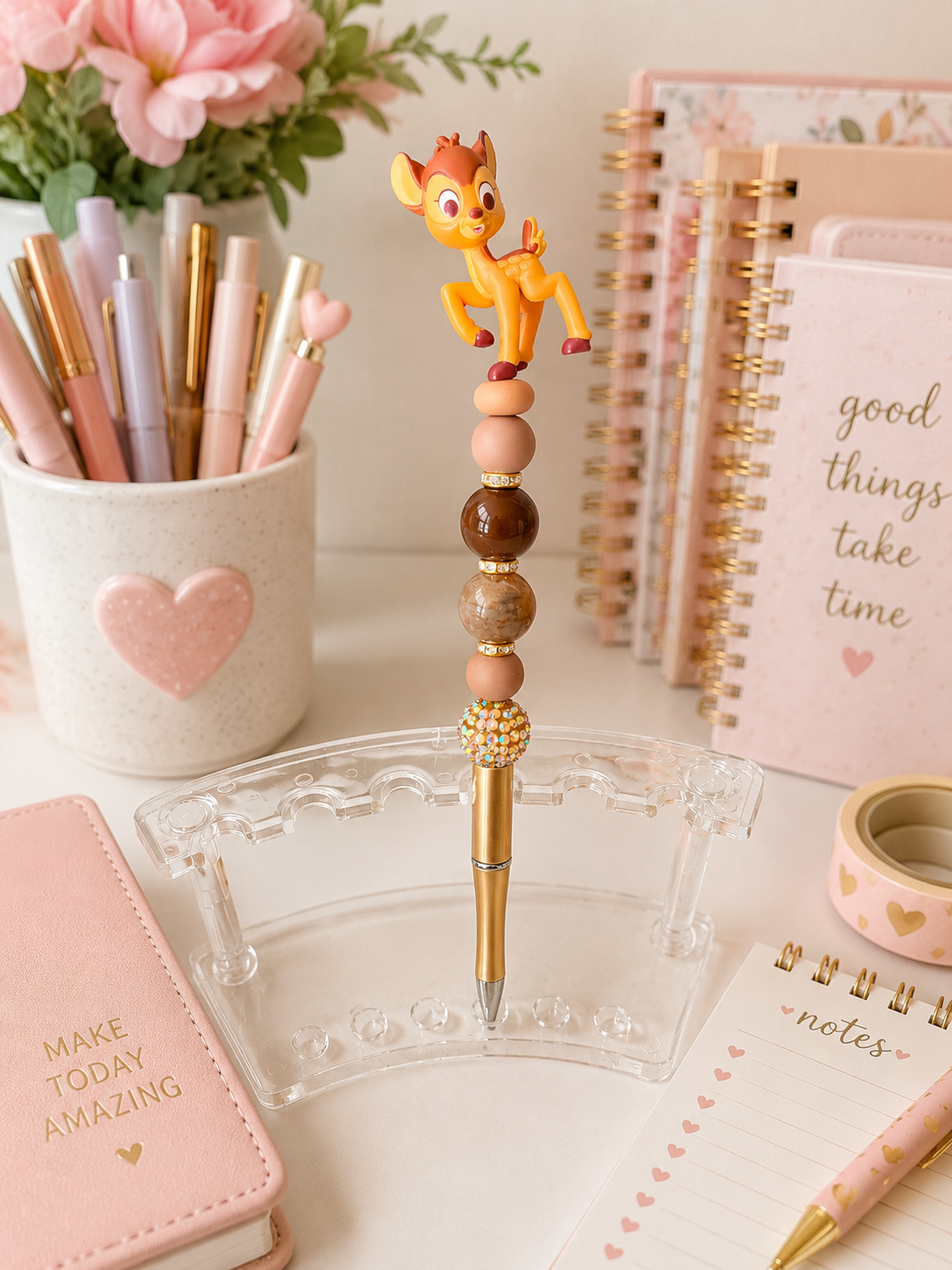 Deer Beaded Pen