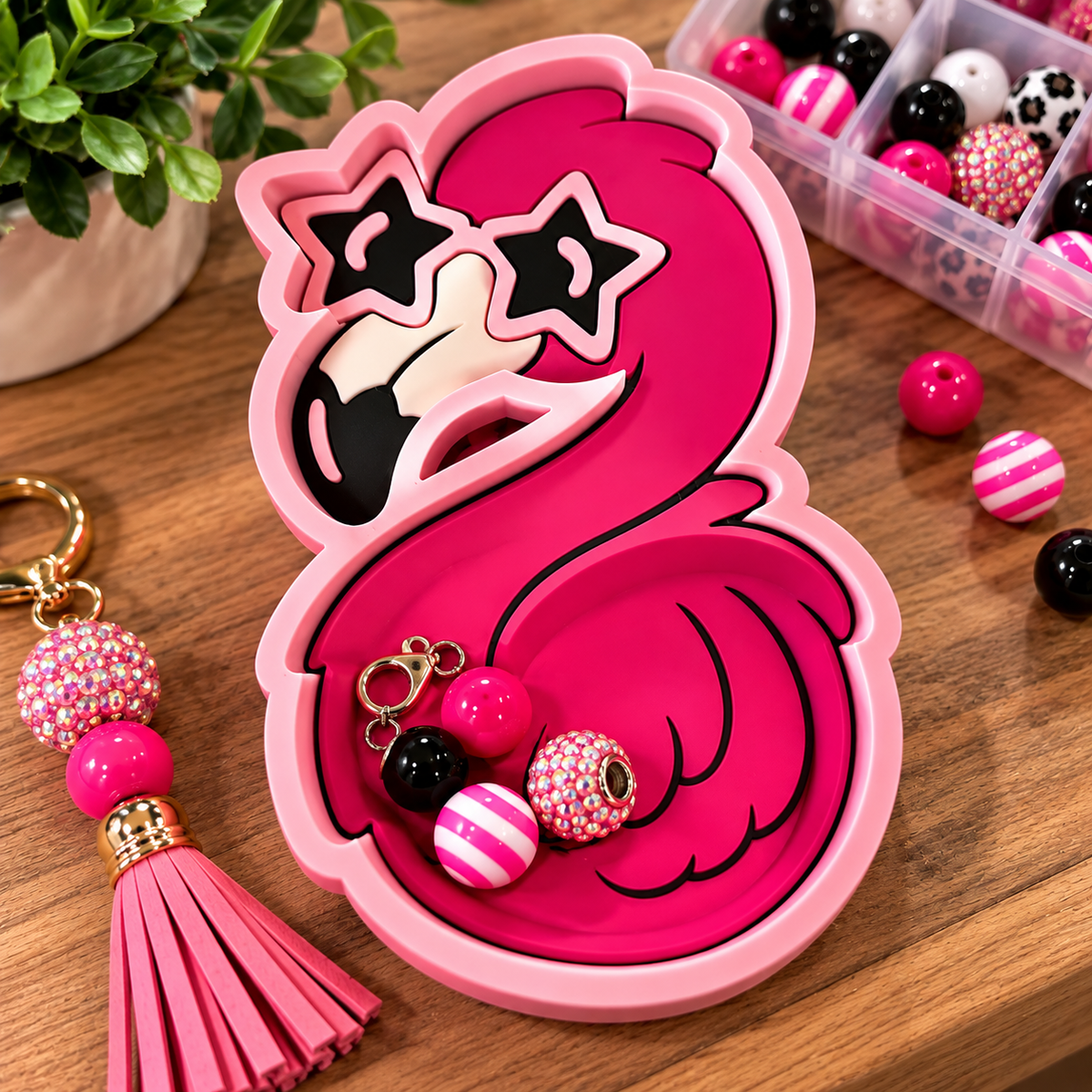 Flamingo Tray