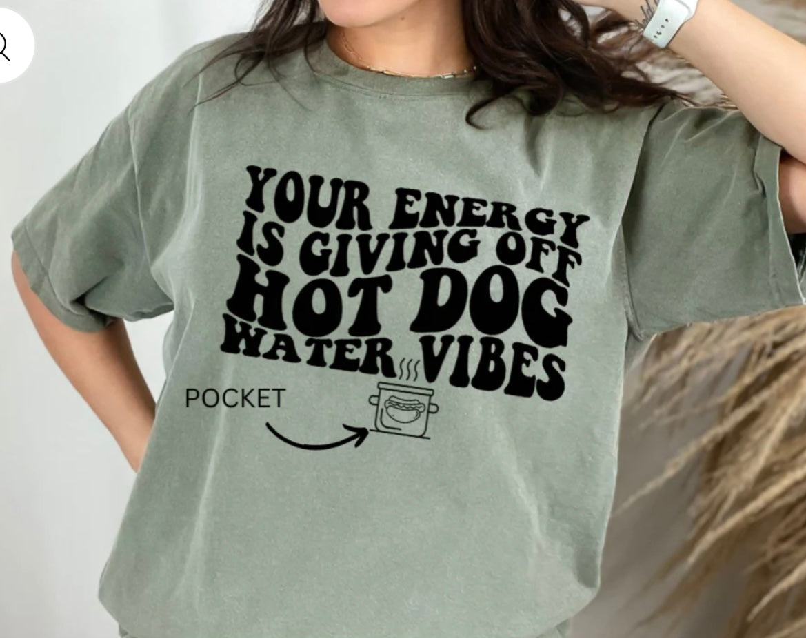 Hot Dog Water Vibes Screen Print Transfer