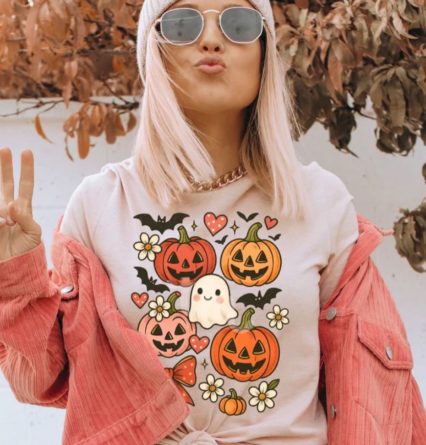 Retro Halloween Collage