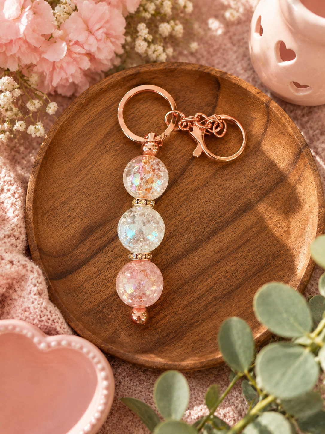 Rosegold Keychain