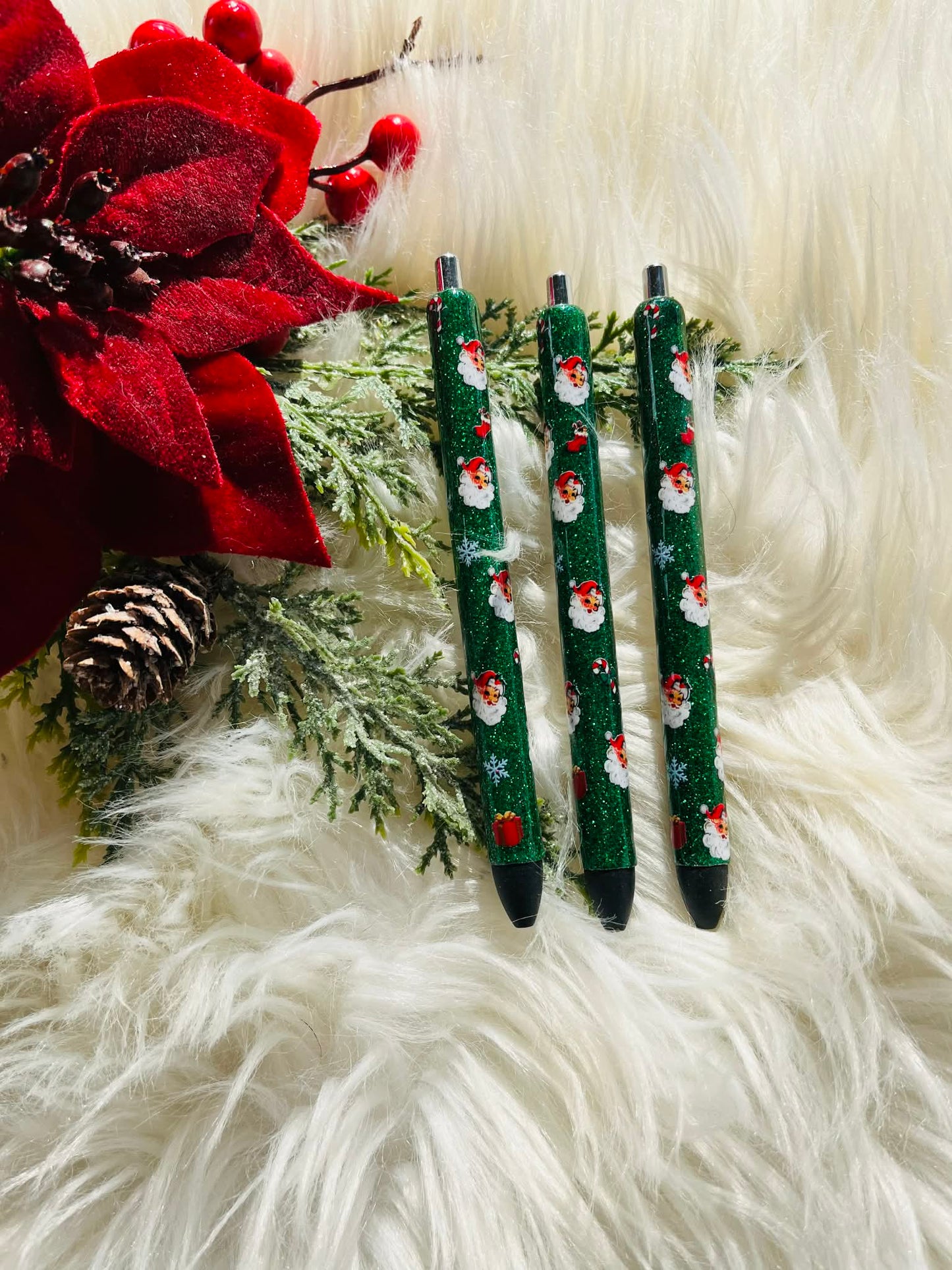 Santa Glitter Pen