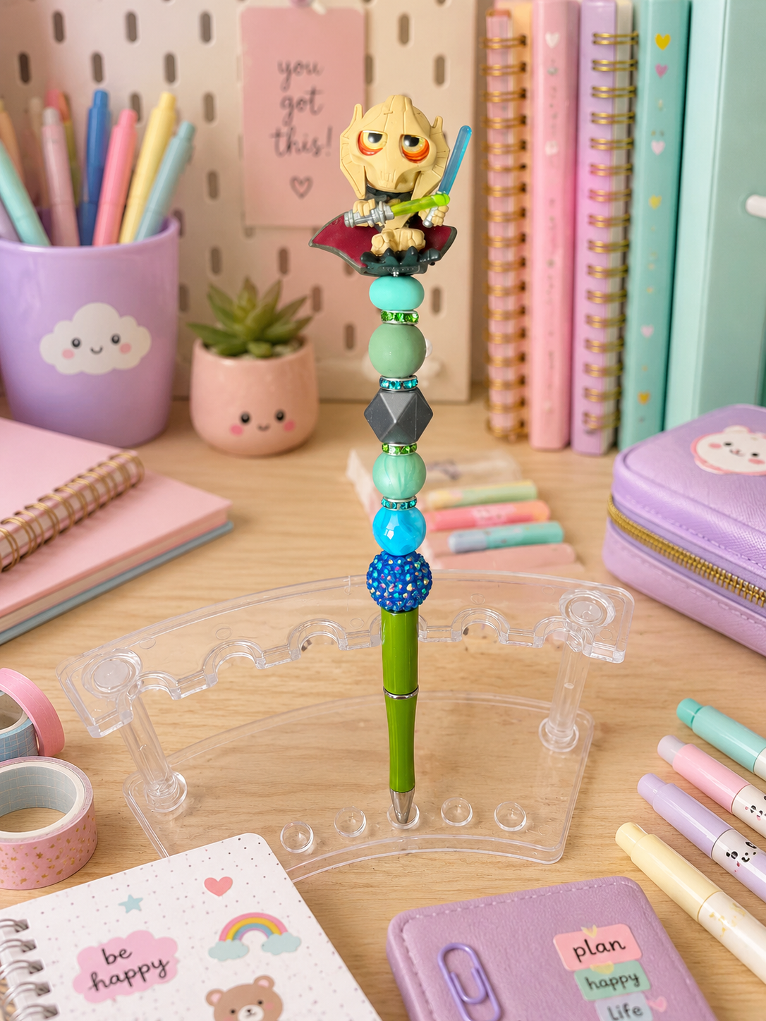 Character Beaded Pen