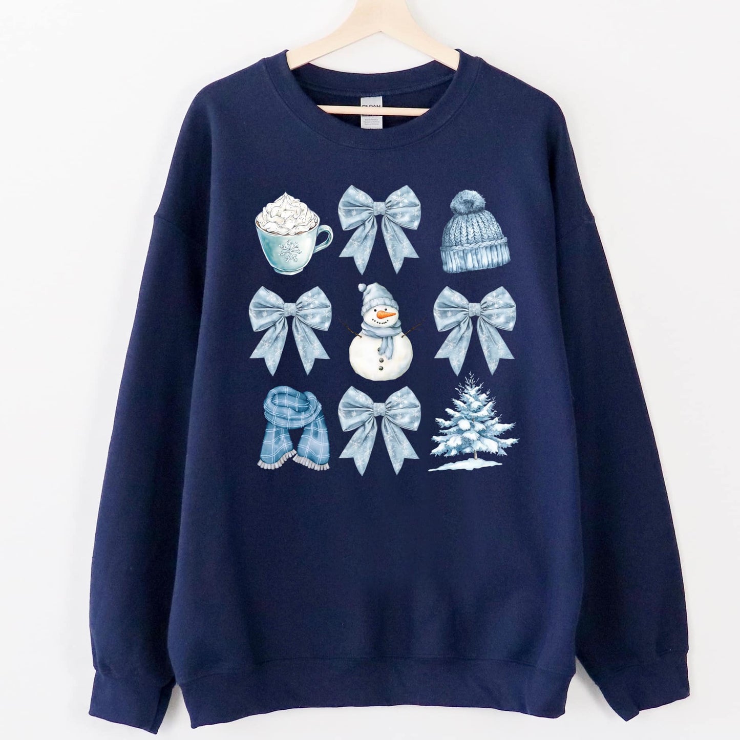 Winter Collage Sweater