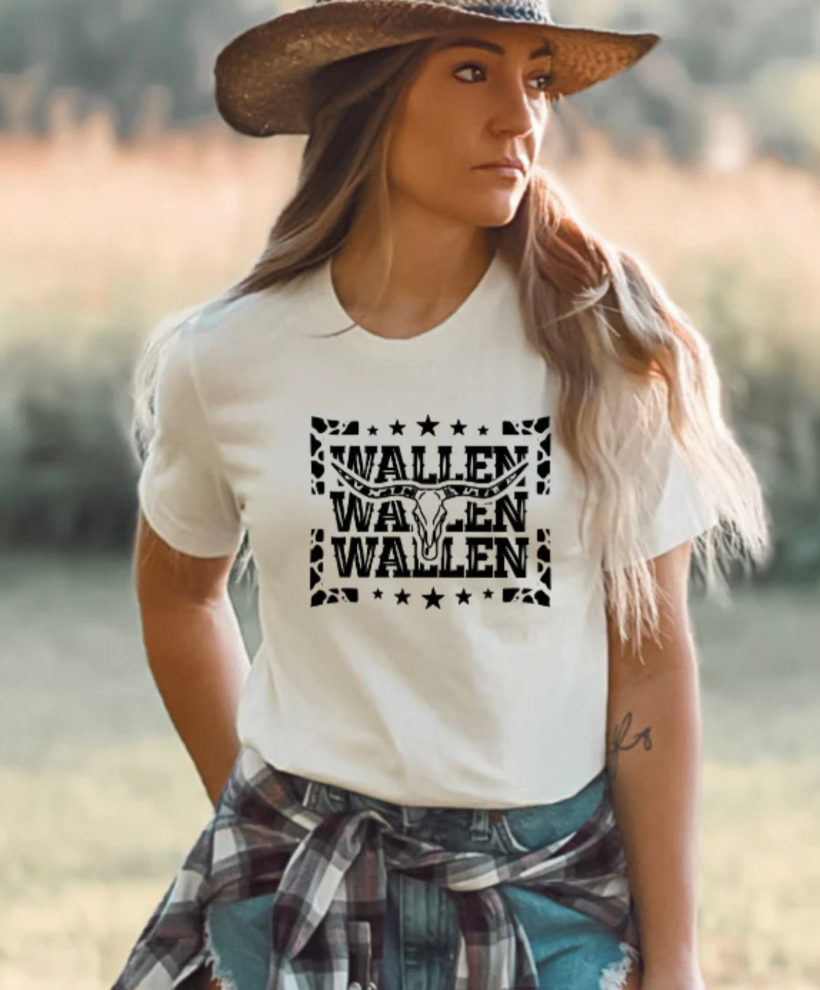 W A L L E N Screen Print Transfer