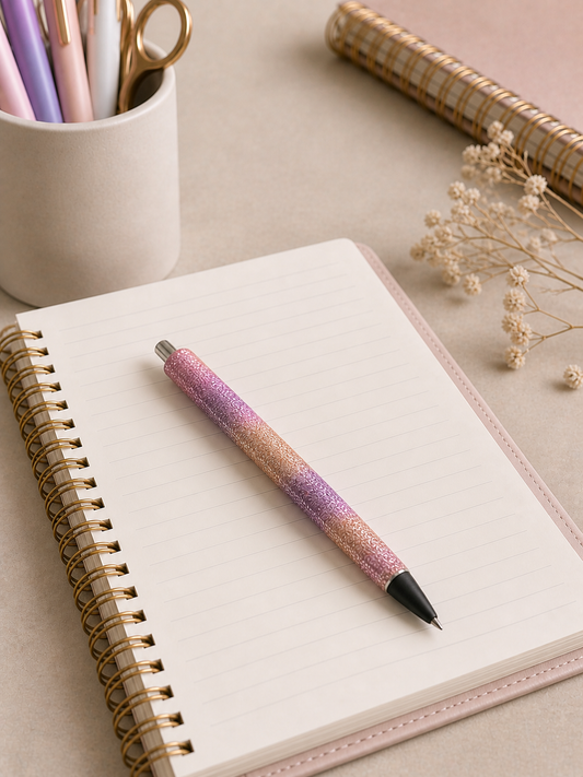 Swirl Glitter Pen