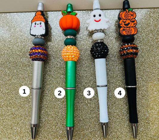 Halloween Beaded Pens