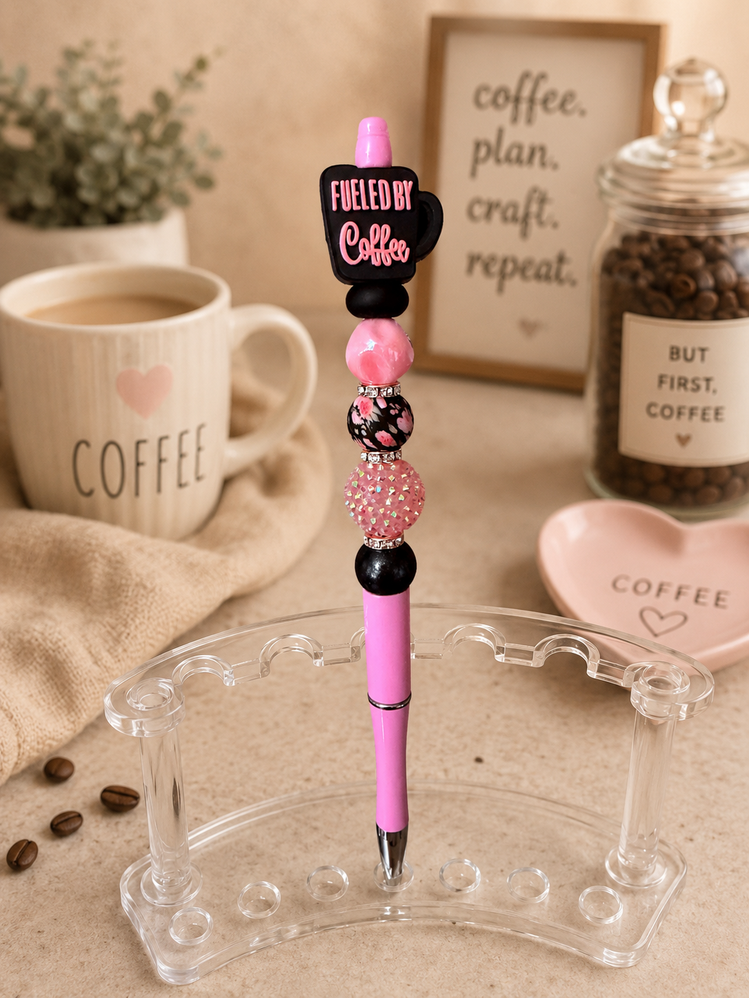 Fueled by Coffee Bling Pen