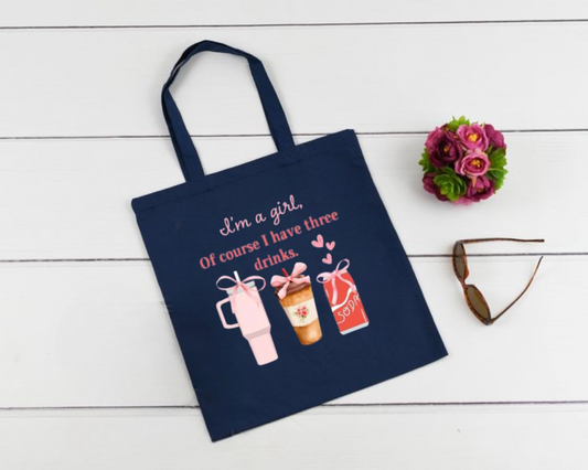 3 Drinks Tote