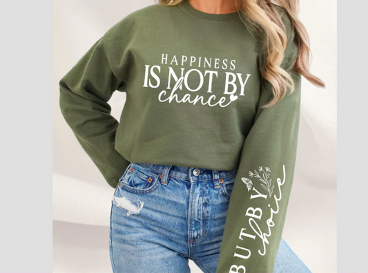 Happiness Not By Chance Sweater