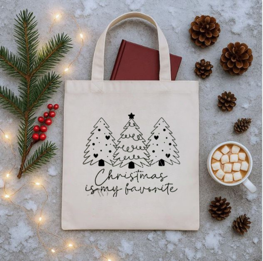 Christmas Is My Favorite Tote