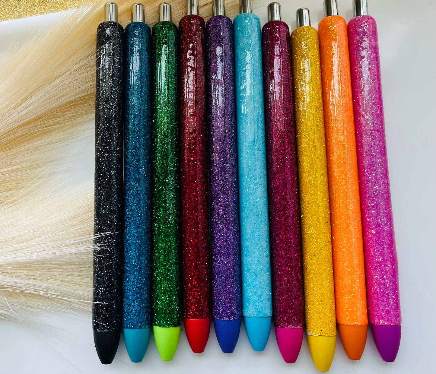 Glitter Pen Set - Colored Ink