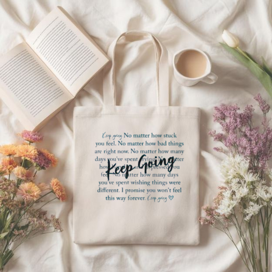 Keep Going Tote