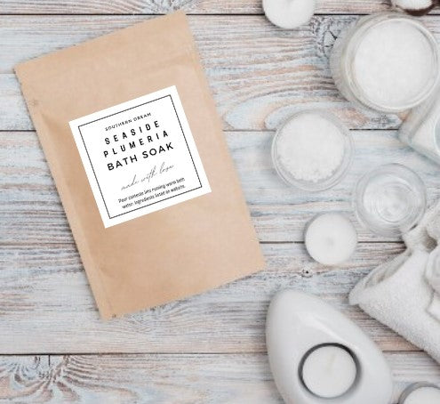 Seaside Plumeria Bath Soak