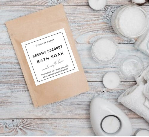 Creamy Coconut Bath Soak