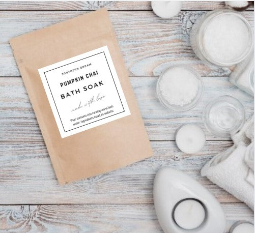 Pumpkin Chai Bath Soak