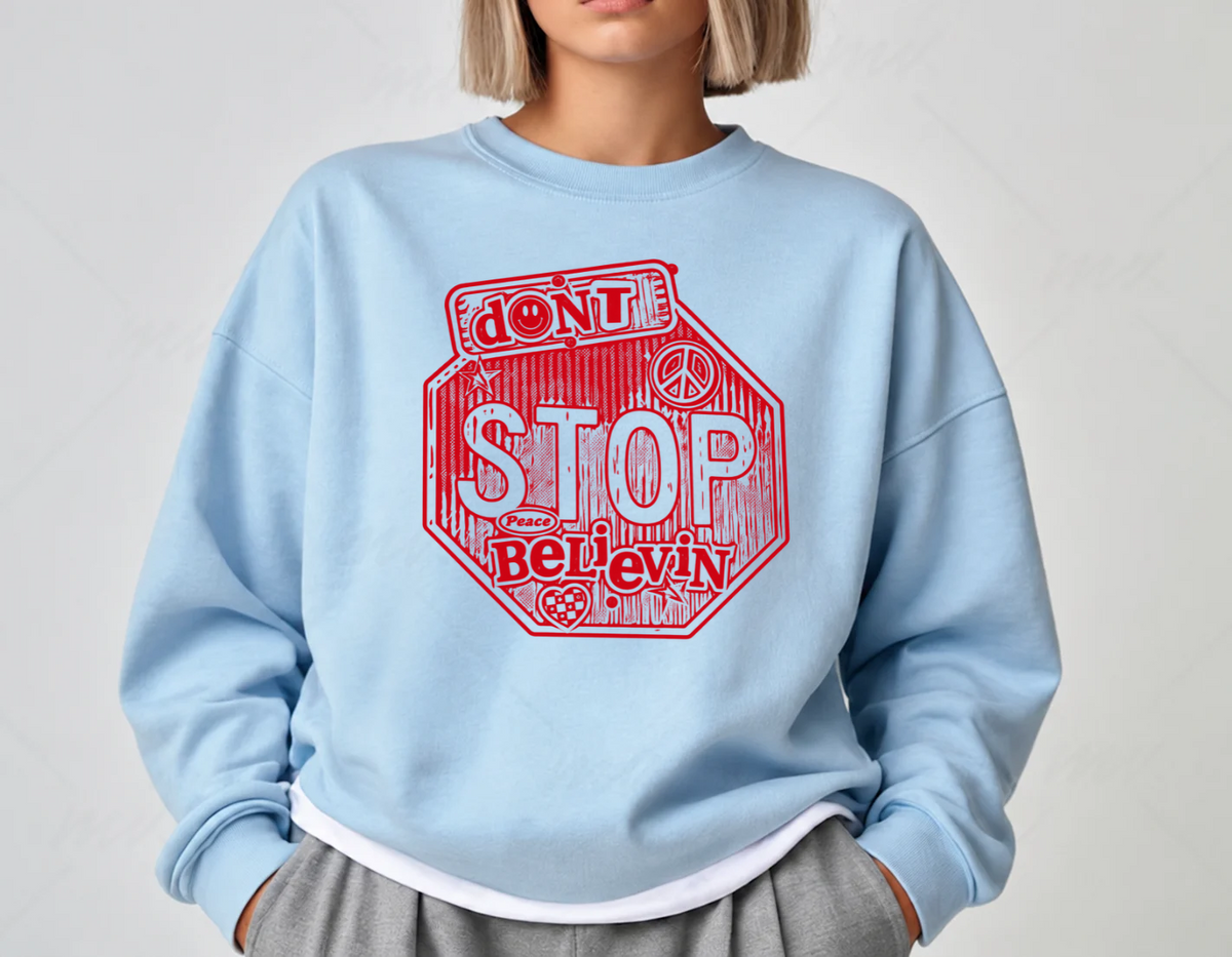 Don't Stop Believin' Sweater