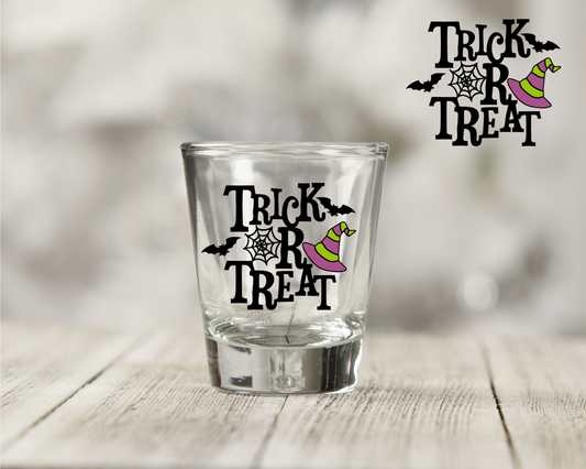 Trick or Treat Shot Glass
