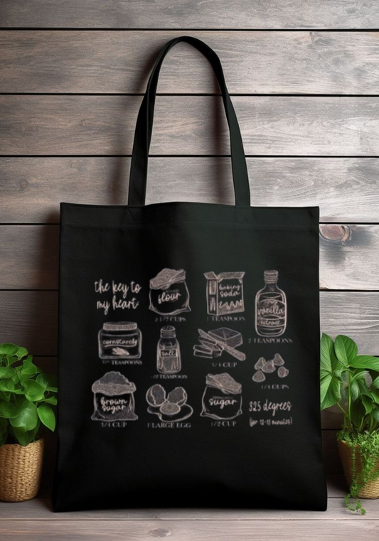 Chocolate Chip Cookie Recipe Tote