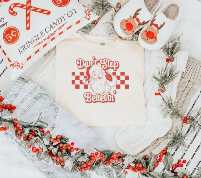 Don't Stop Believin Santa