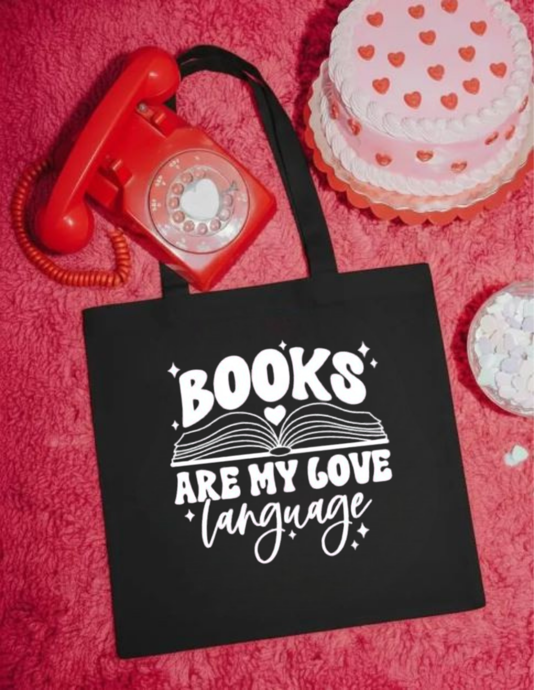 Books Are My Love Language Tote