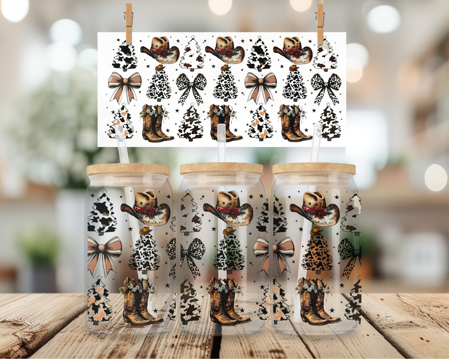 Western Christmas Libbey