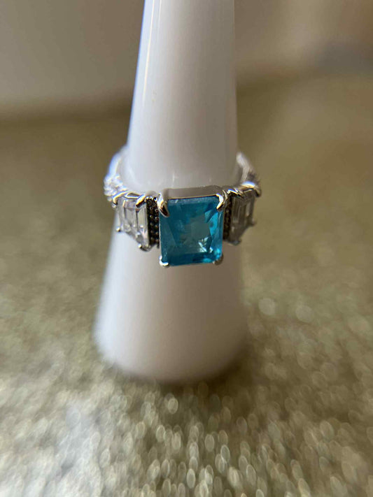 Kids Aqua Blue Ring