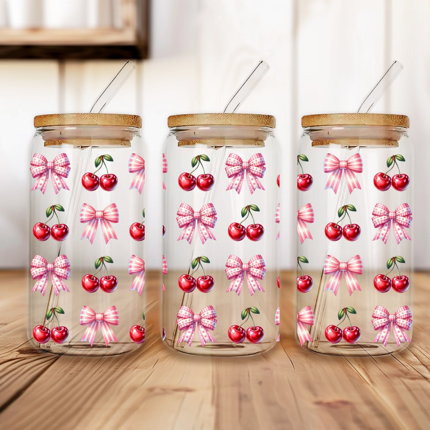 Cherry & Bows Libbey
