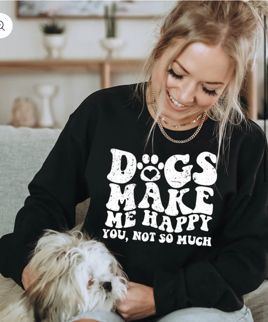 Dogs Make Me Happy