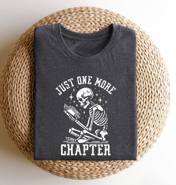 Just One More Chapter White Ink