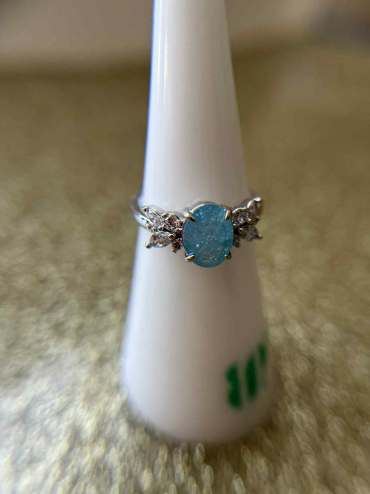 Kids Aquamarine Ice Ring