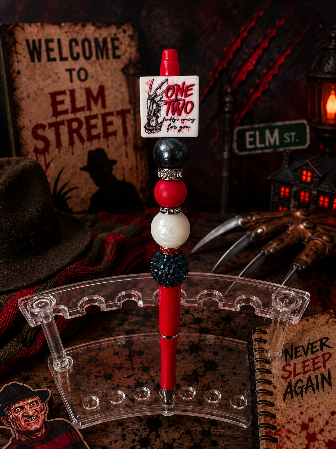 One Two Beaded Pen