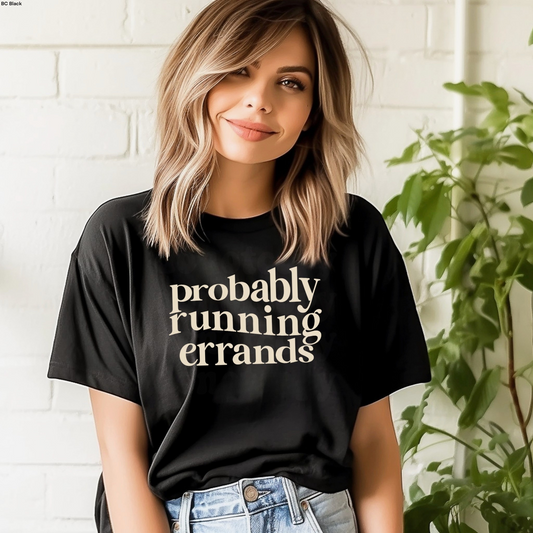 Probably Running Errands