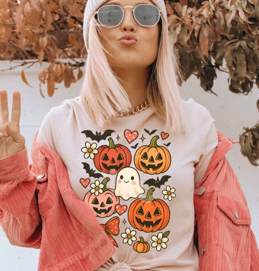 Retro Halloween Collage