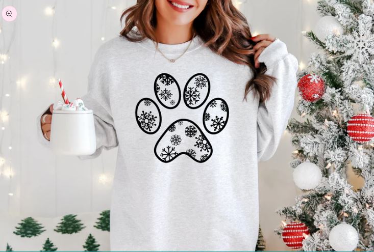 Snowflake Paw Sweater